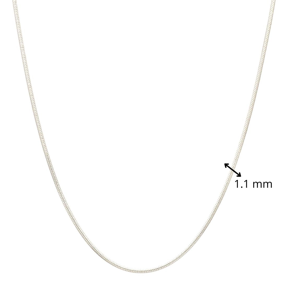 925 Sterling Silver Snake Chain