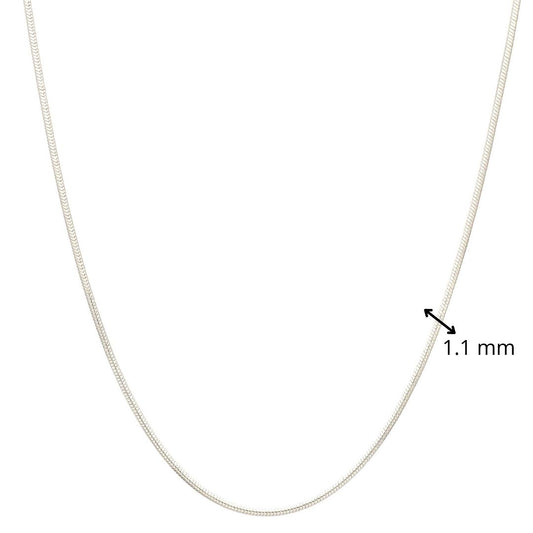 925 Sterling Silver Snake Chain