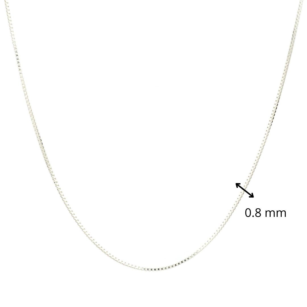 925 Sterling Silver Box Chain