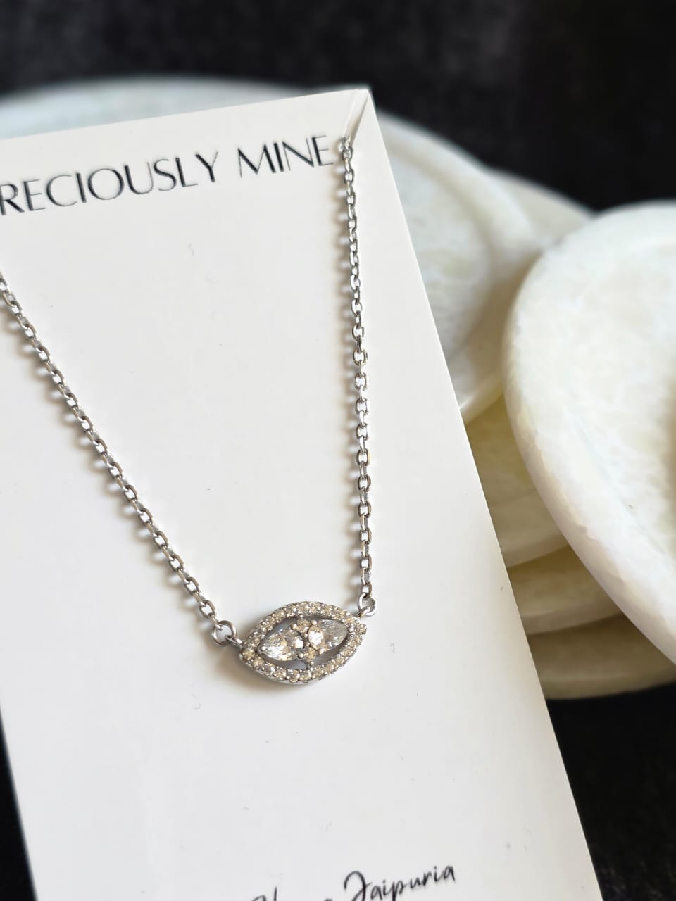 925 Sterling Silver Evil Eye Necklace