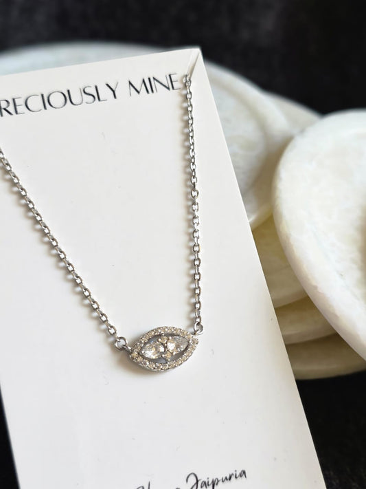 925 Sterling Silver Evil Eye Necklace