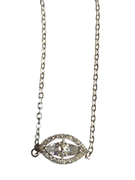 925 Sterling Silver Evil Eye Necklace
