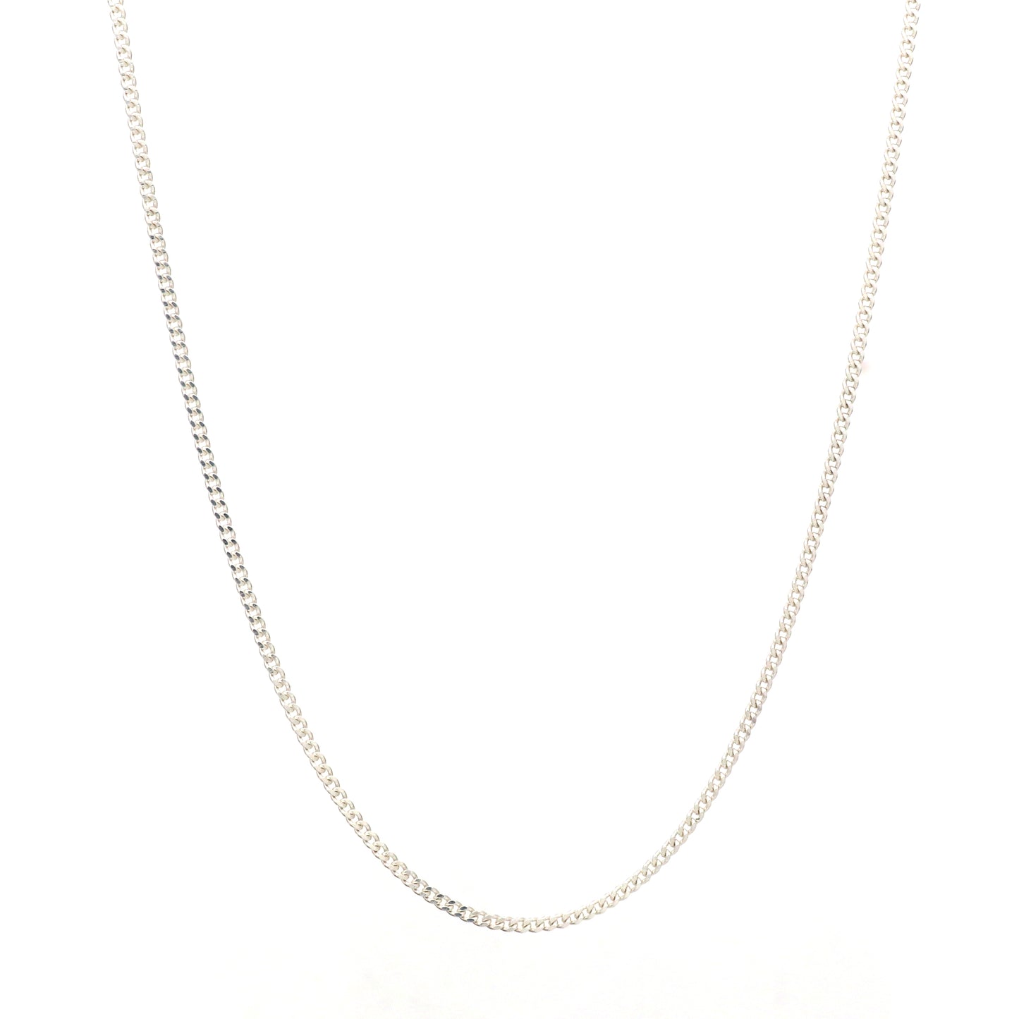 925 Sterling Silver Curb Chain for pendant