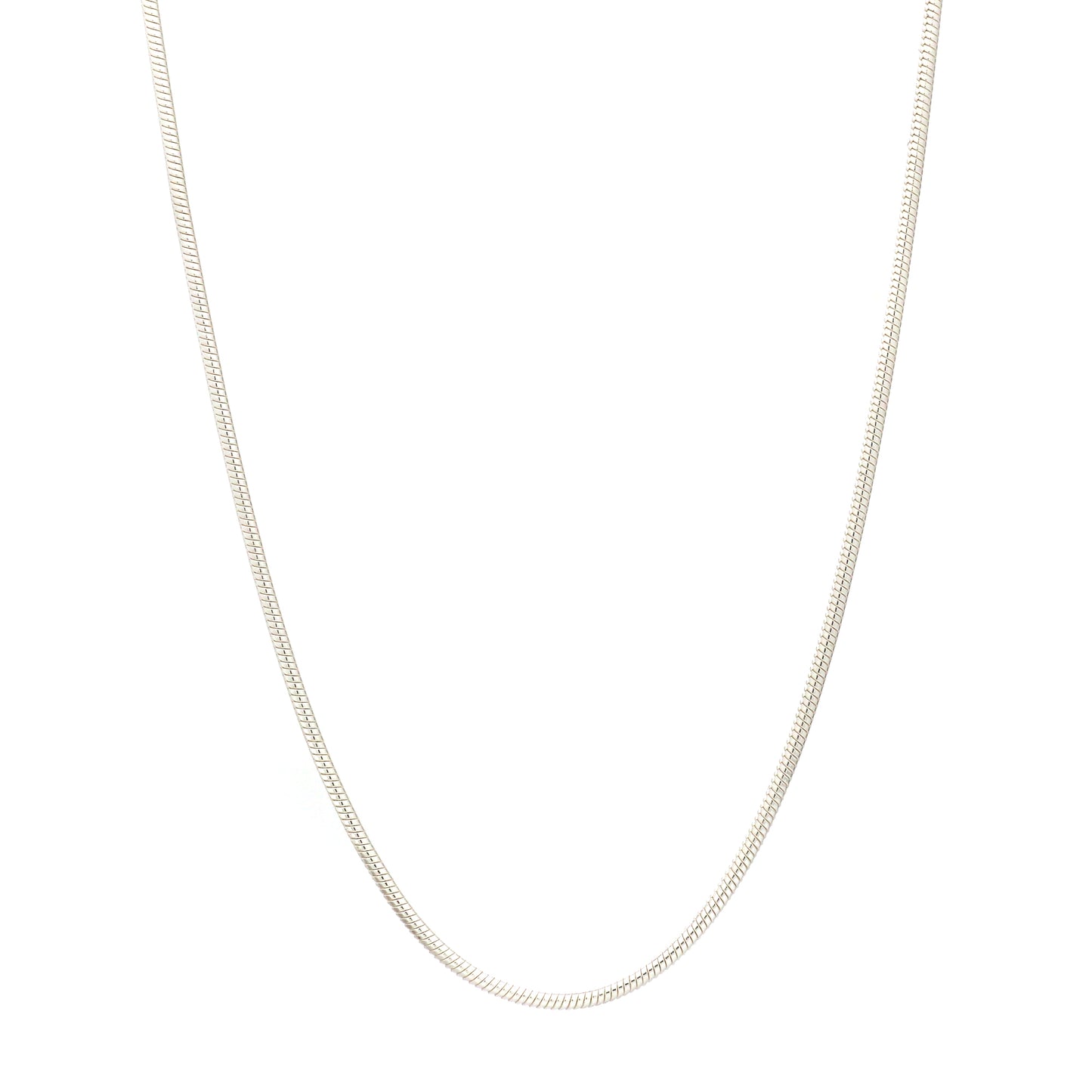 925 Sterling Silver Snake Chain for Pendant