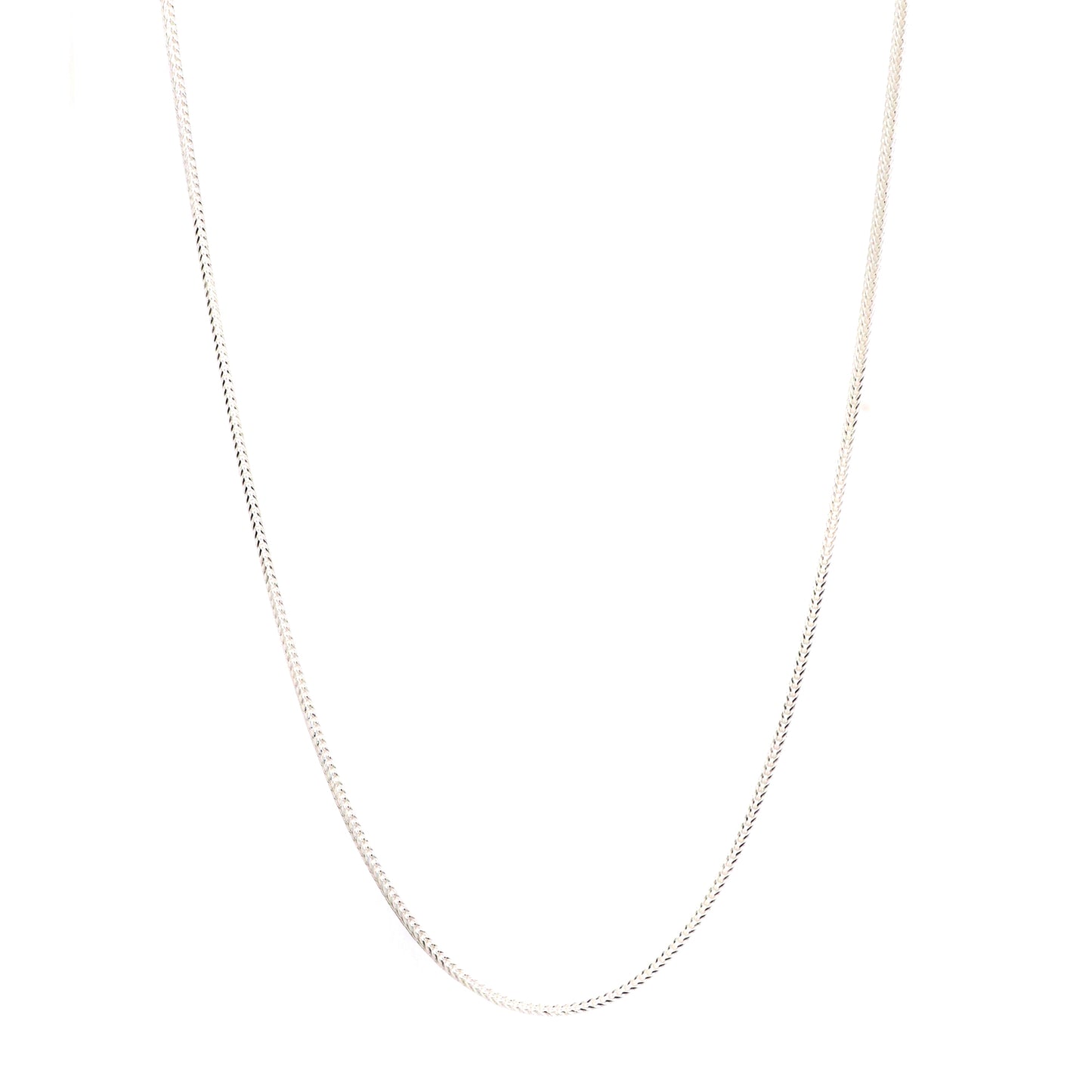 925 Sterling Silver Fox Tail Chain