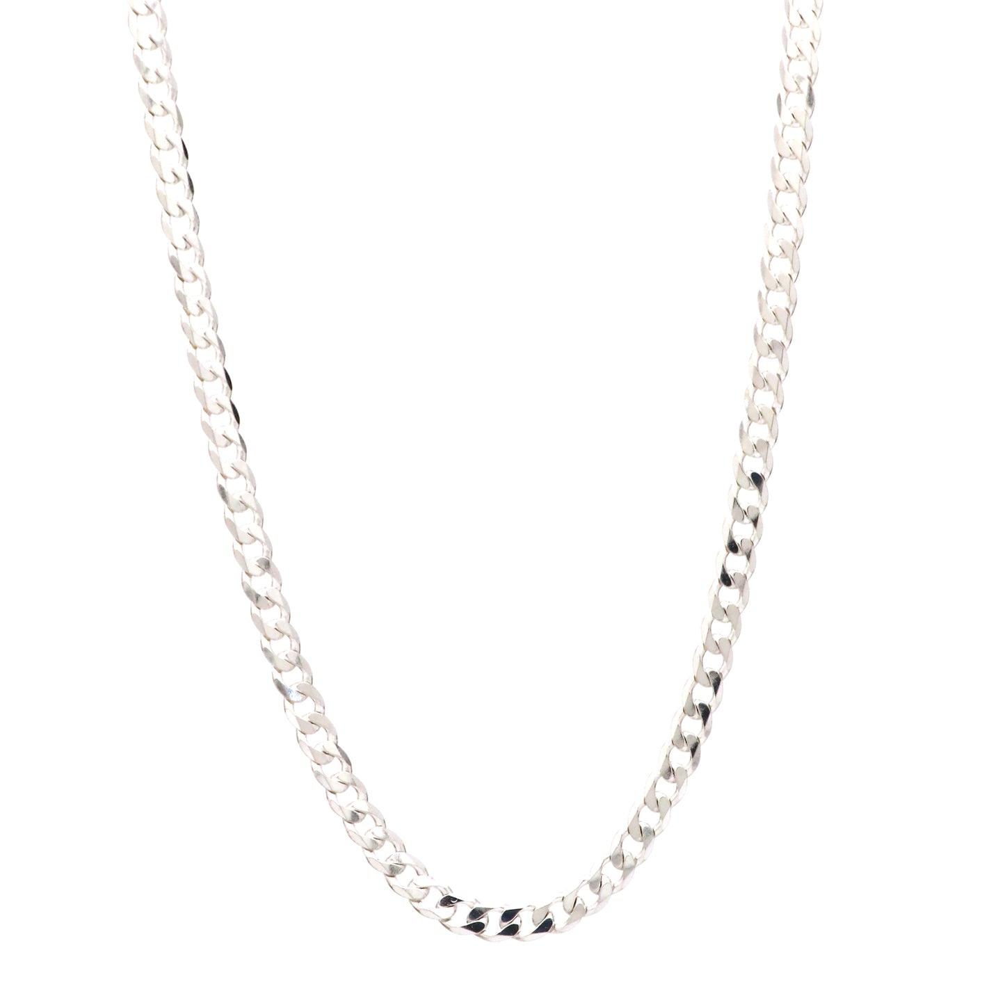 925 Sterling Silver Curb Chain