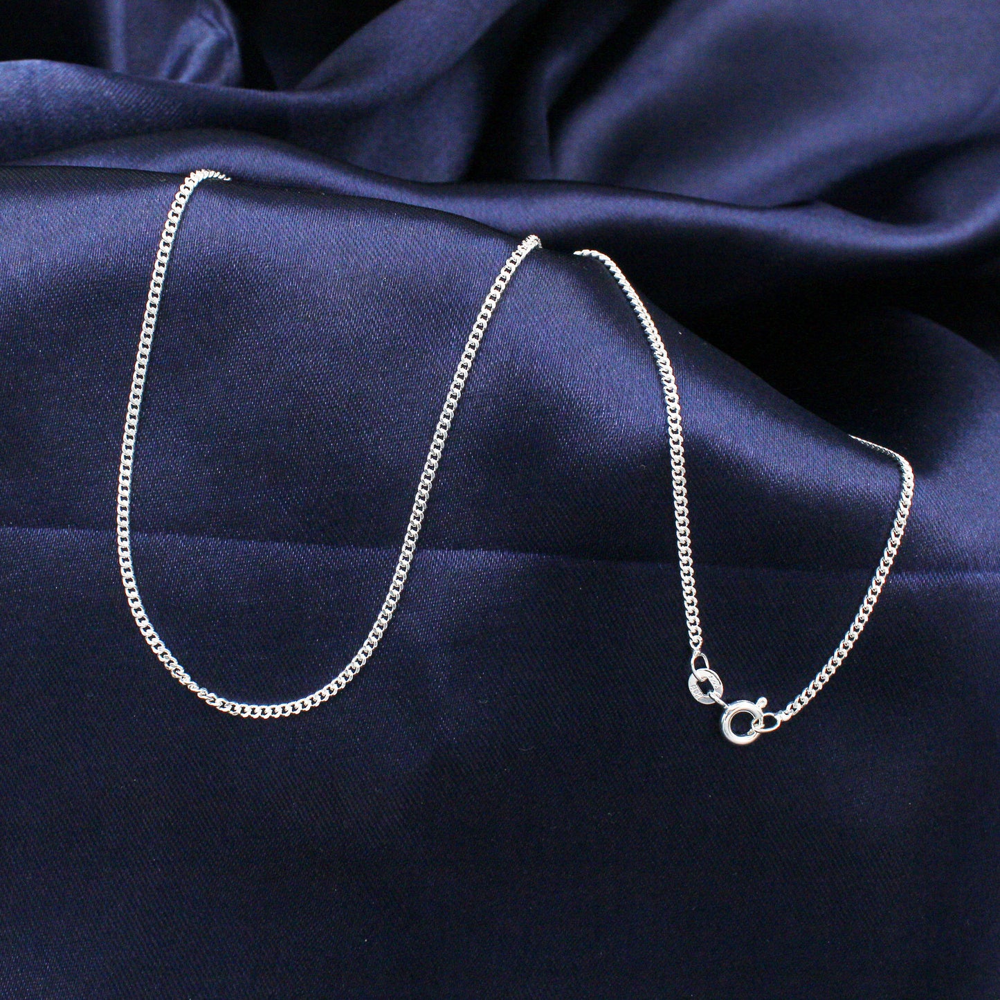 Preciously Mine 925 Sterling Silver Curb Chain