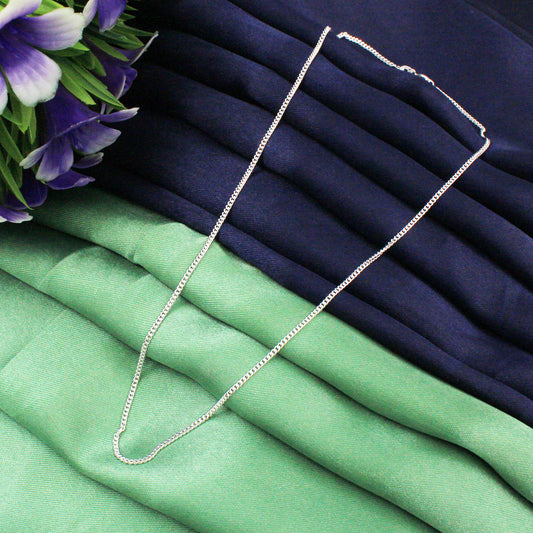 Preciously Mine 925 Sterling Silver Curb Chain