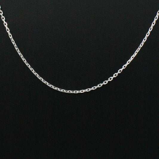 925 Sterling Silver Snake Chain Square with ball