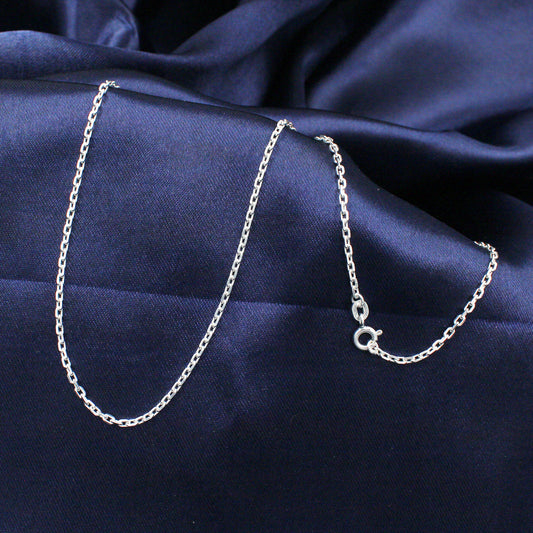 Preciously Mine 925 Sterling Silver Cable Chain 4C (20 inch)