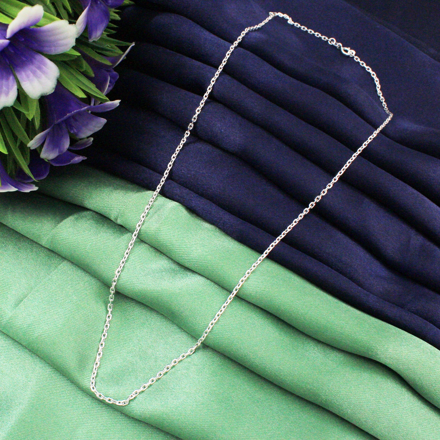 Preciously Mine 925 Sterling Silver Cable Chain 4C (20 inch)