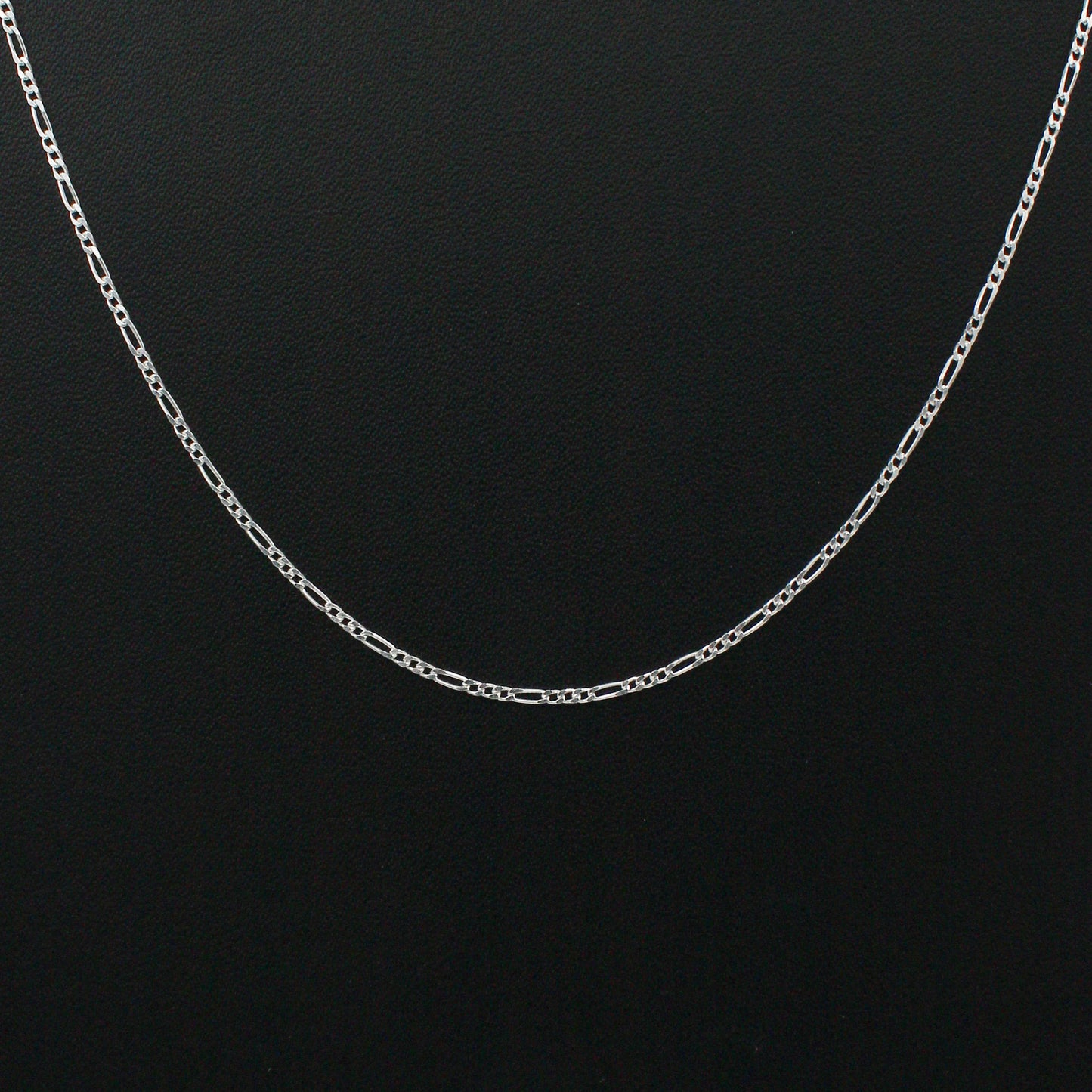 925 Sterling Silver Figaro Chain (18 Inches)