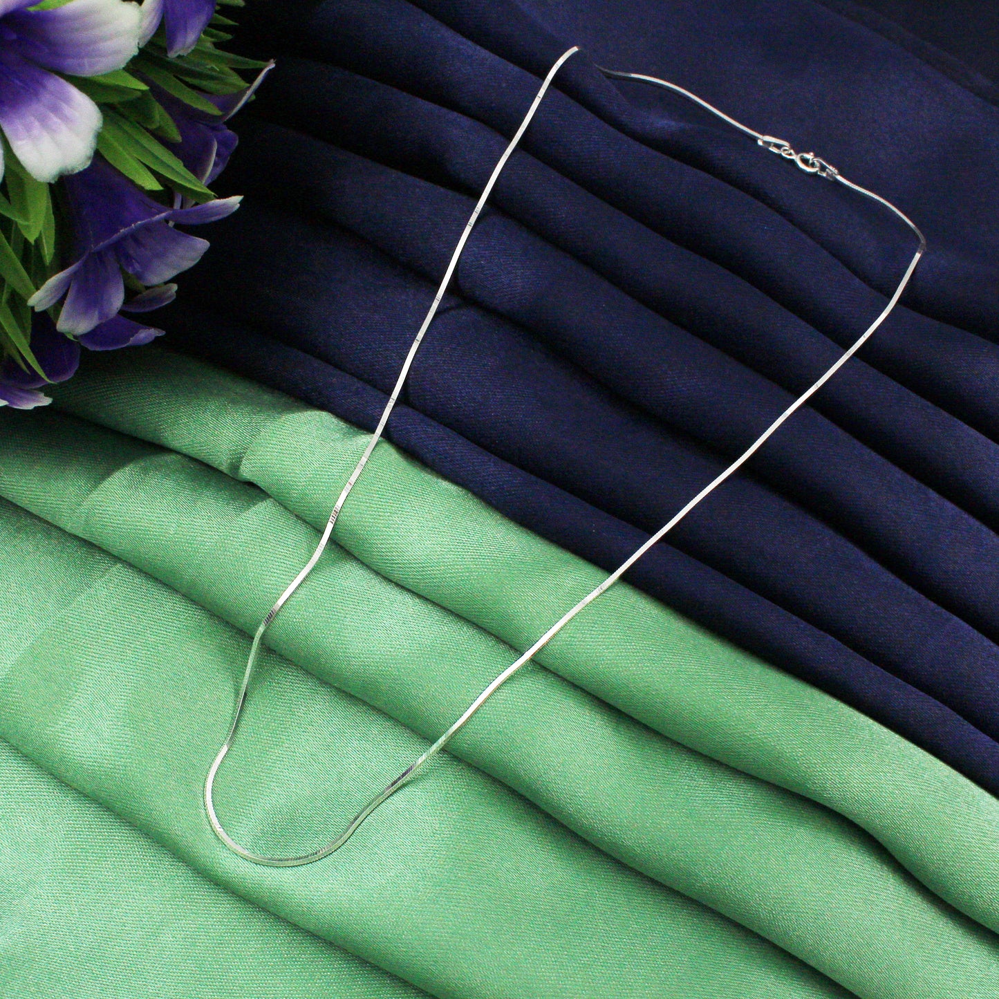 925 Sterling Silver Snake Chain (18 Inches)