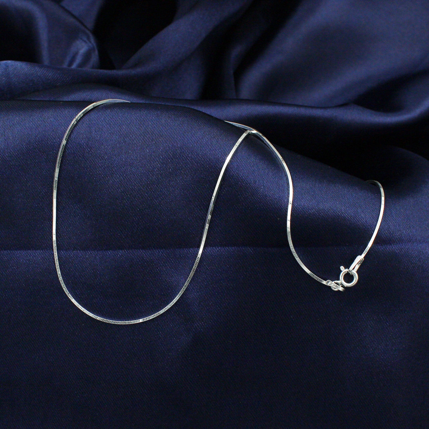 925 Sterling Silver Snake Chain (18 Inches)