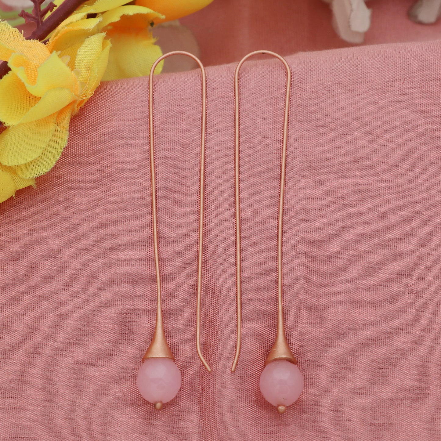 925 Sterling Silver Quartz Dangler Earring