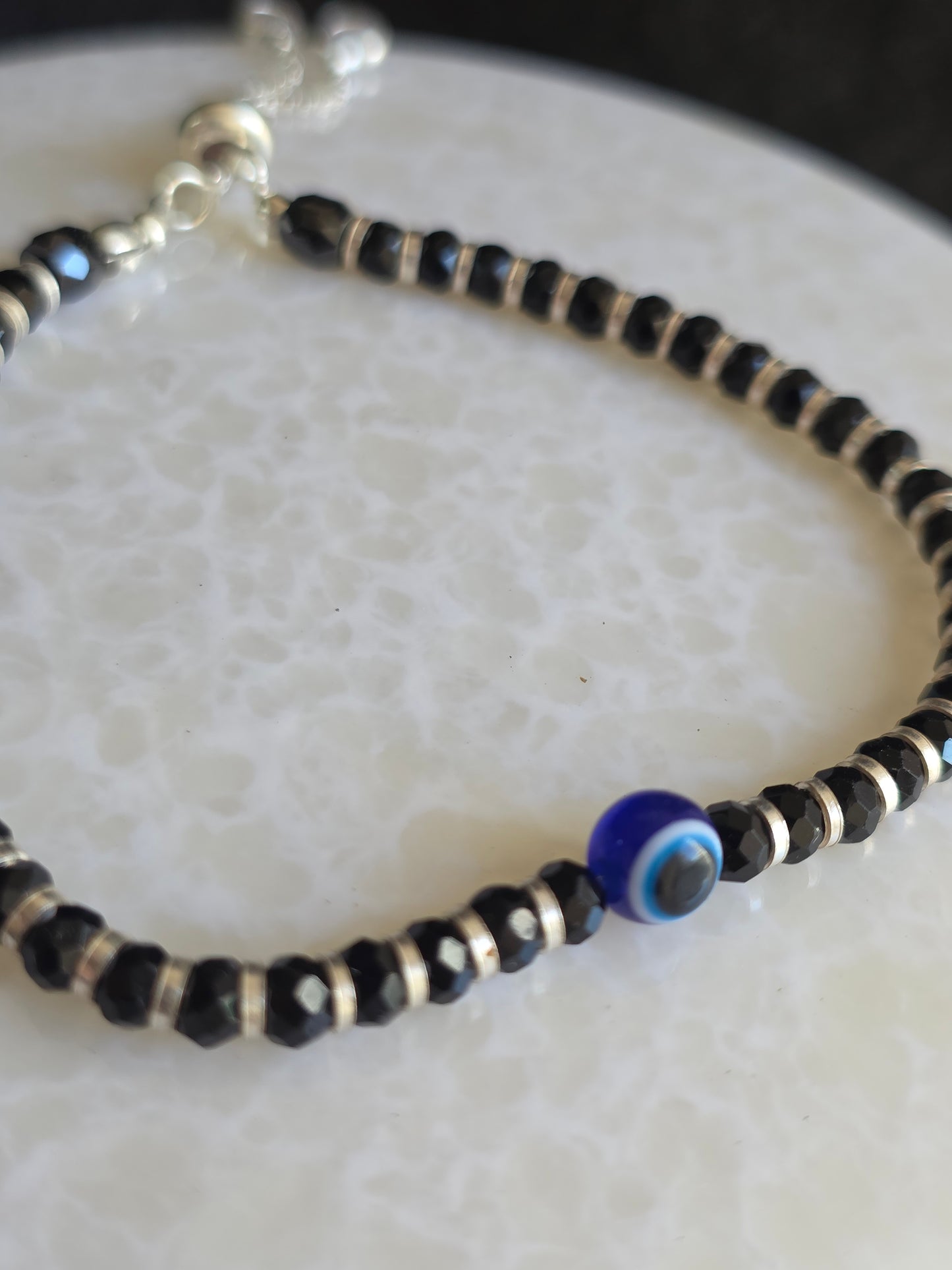 925 Sterling Silver Nazariya Slider Bracelet