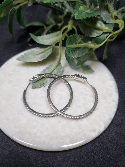 925 Sterling Silver AAA Cubic Zircon Earring