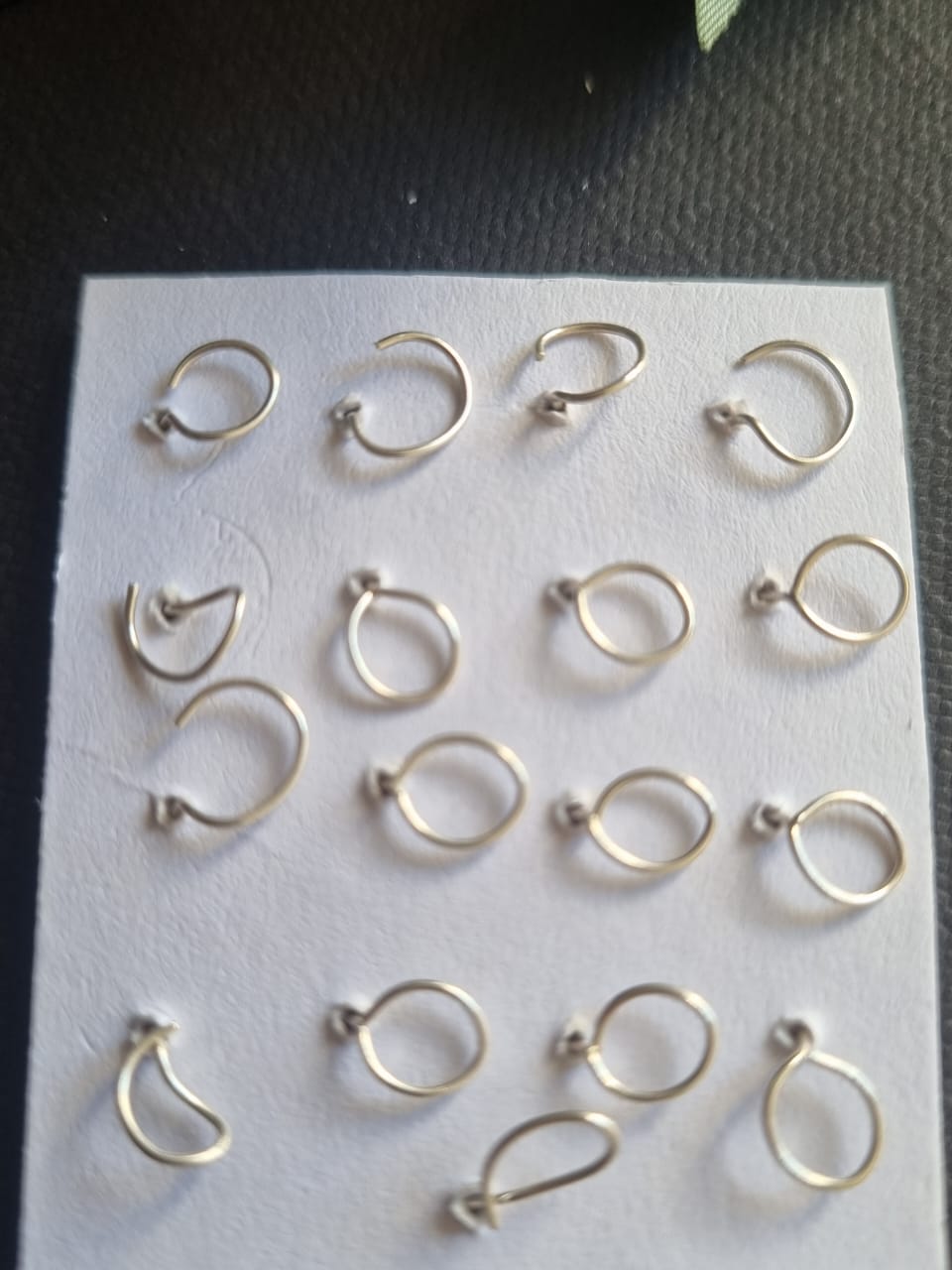 925 Sterling Silver Round Nose Pin