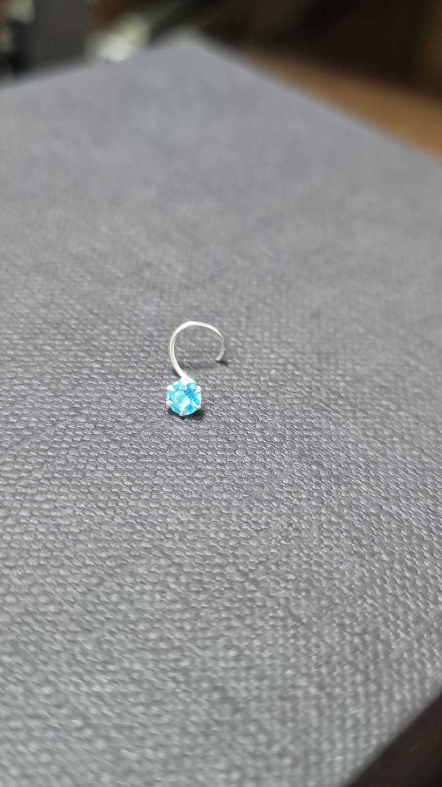 925 Sterling Silver Round Nose Pin