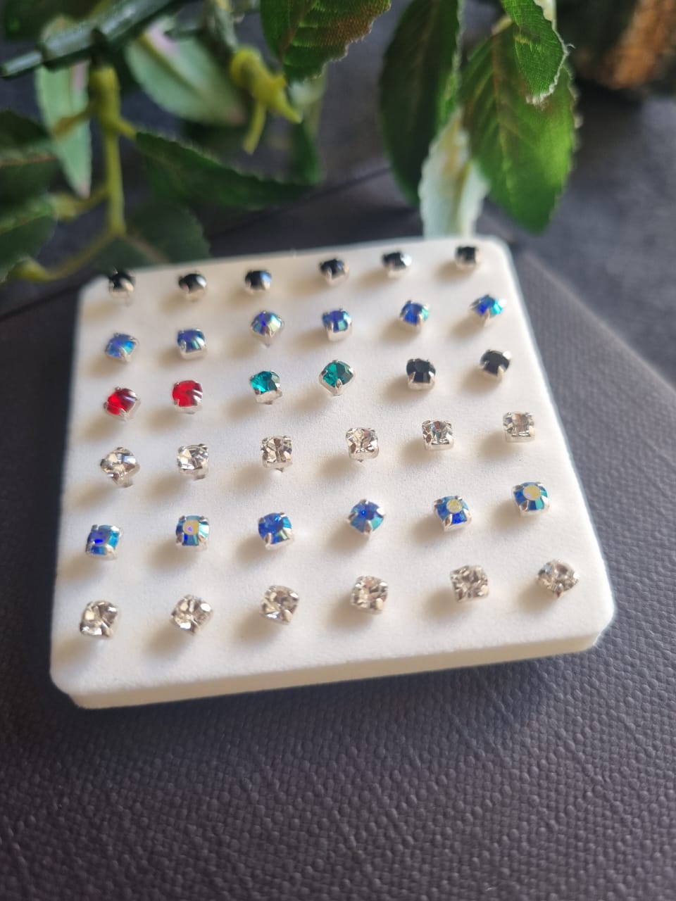 925 Sterling Silver Square Nose Pin