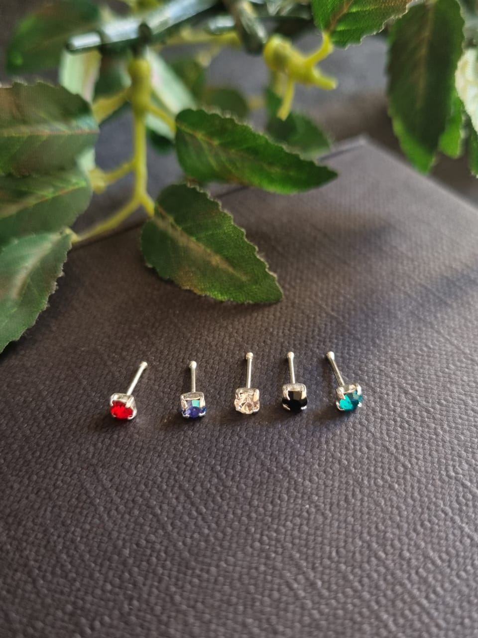 925 Sterling Silver Square Nose Pin