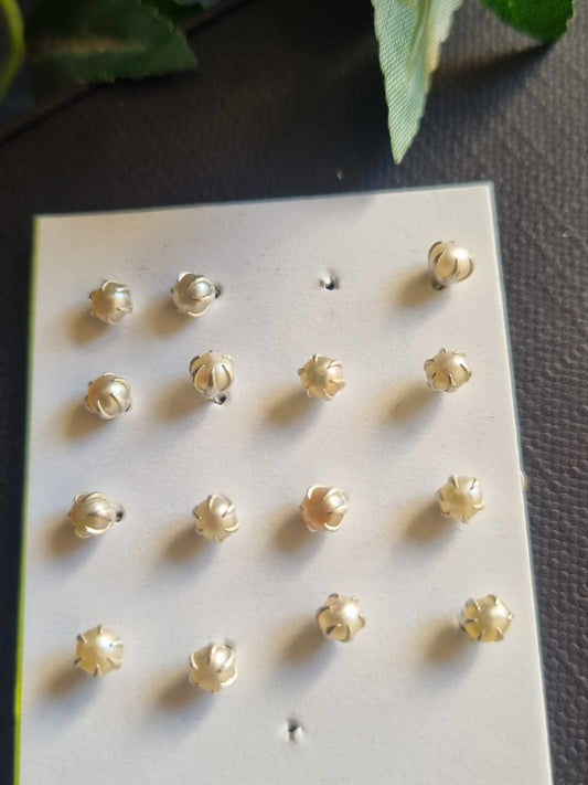 925 Sterling Silver Pearl Nose Pin