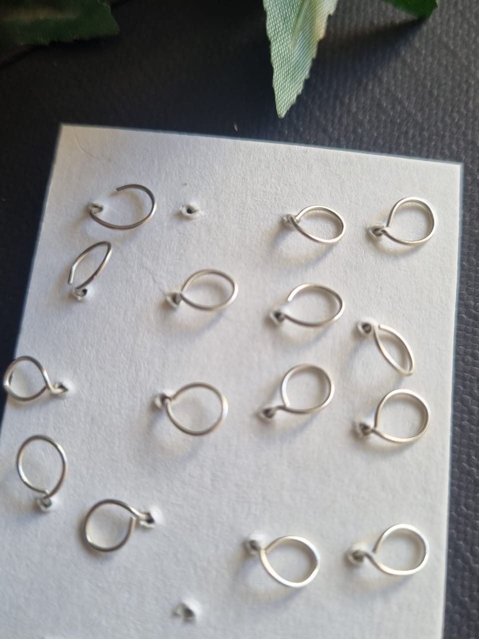 925 Sterling Silver Pearl Nose Pin